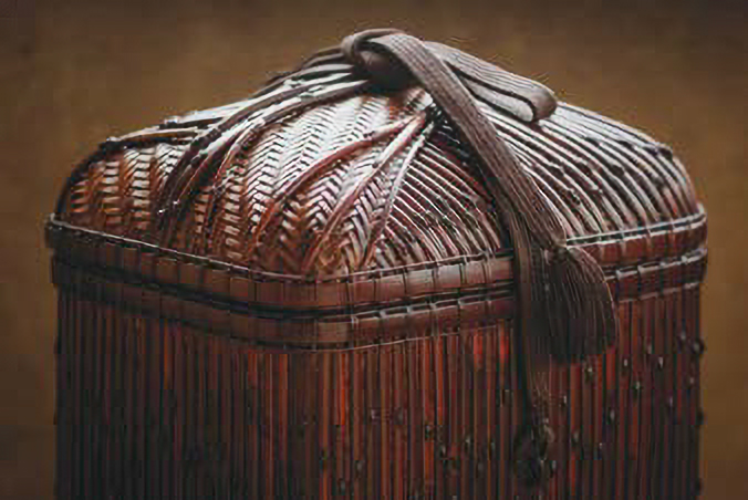 『五種竹組小筐』東日本伝統工芸展入選作品